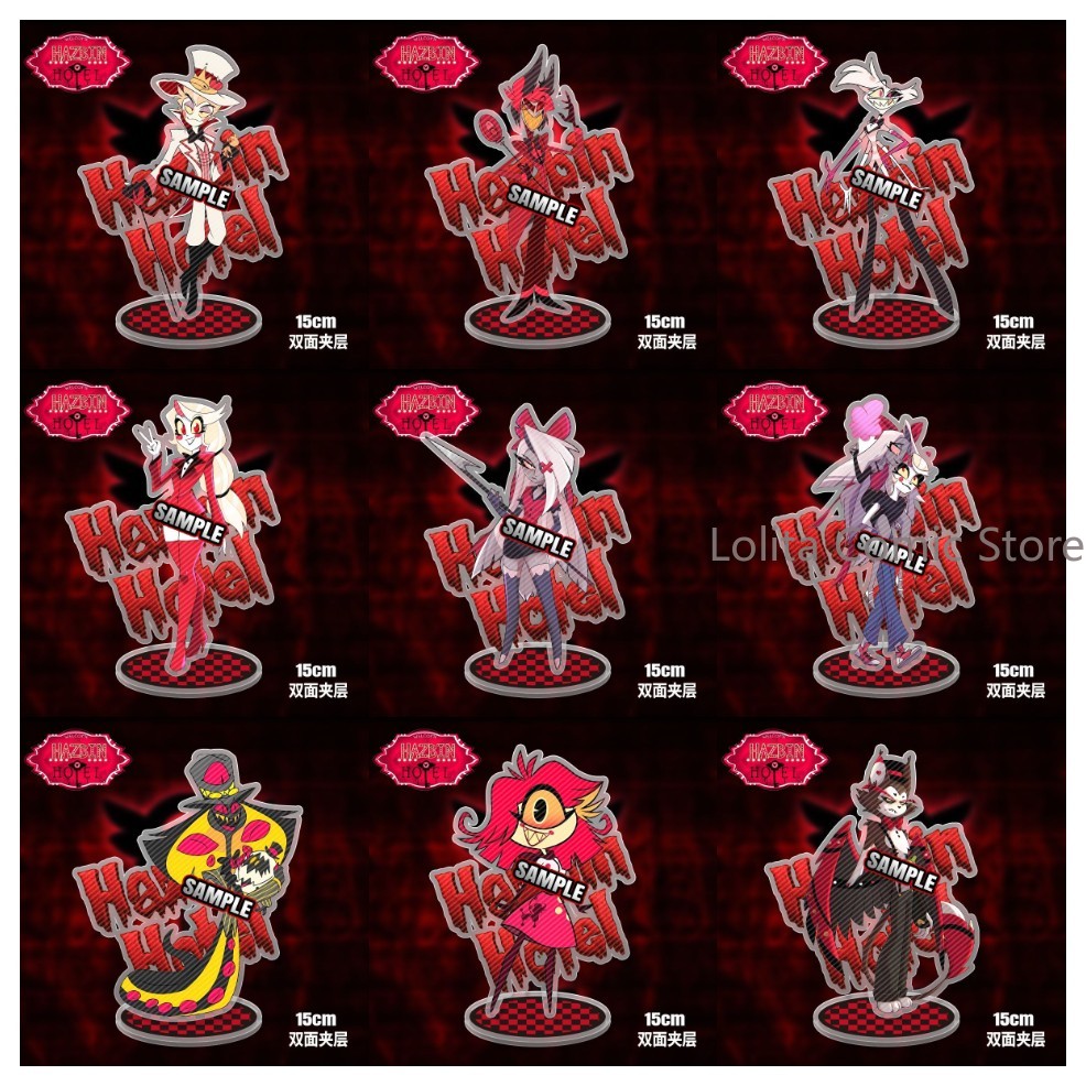 Photo Acrylic Block - Anime Hazbin Hotel Husk Pentious: Novo