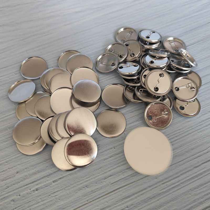 Button Badge Blank - 100 conjuntos de botões de crachá