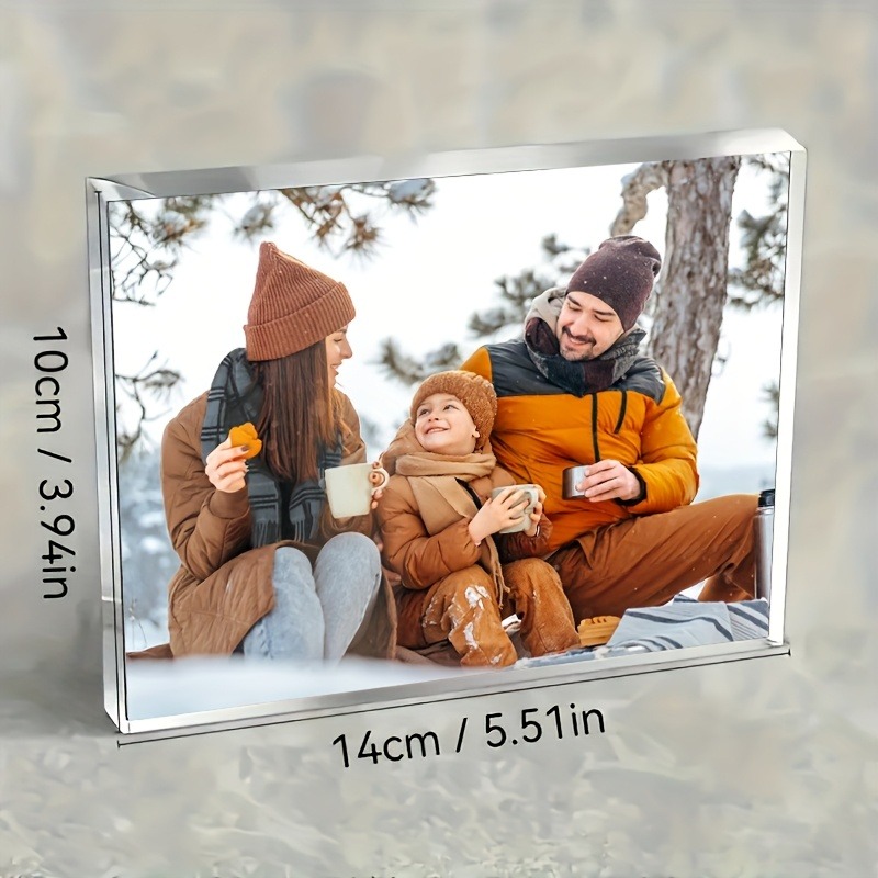 Photo Acrylic Block - Bloco de Foto Acrílico Personalizado -