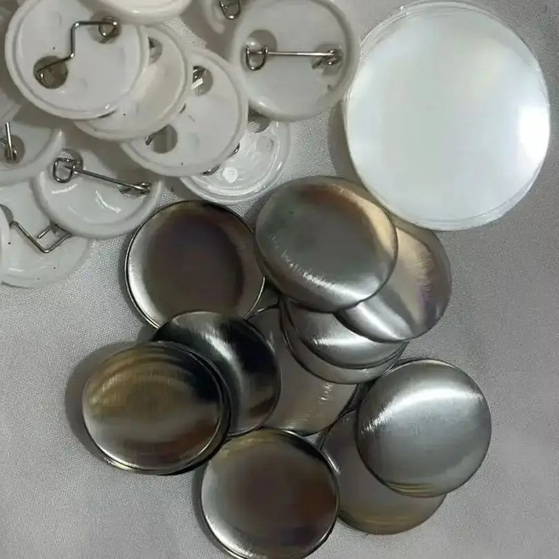 Button Badge Blank - 200 conjuntos de material em branco