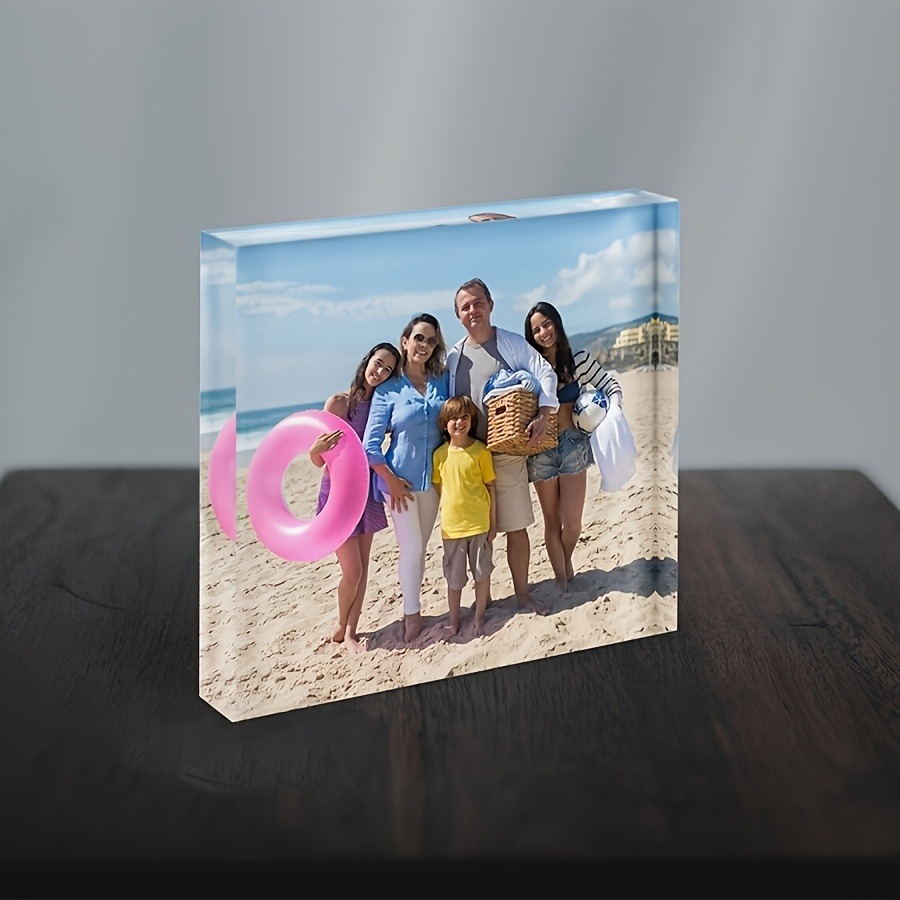 1PC Foto Personalizada em Acrí - Photo Acrylic Block avaliação e preço