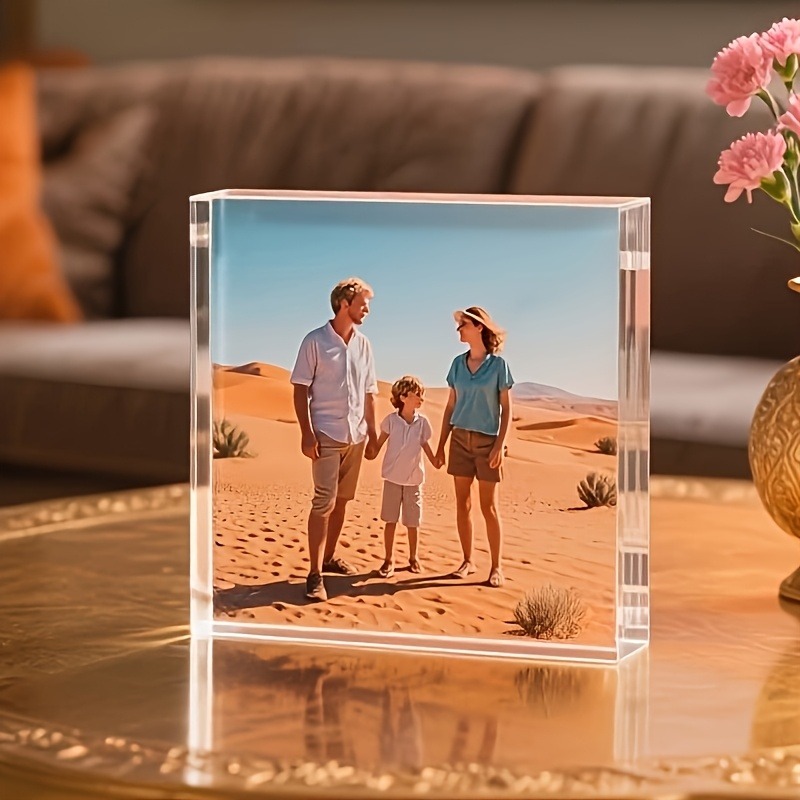 1PC Foto Personalizada em Acrí - Photo Acrylic Block avaliação e preço