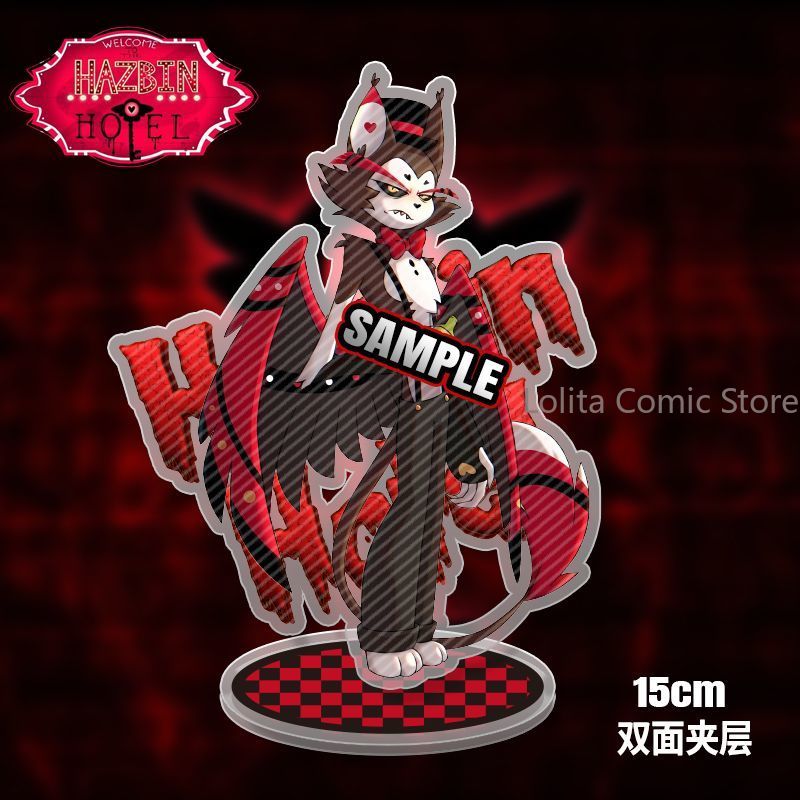Anime Hazbin Hotel Husk Pentio - Photo Acrylic Block avaliação e preço