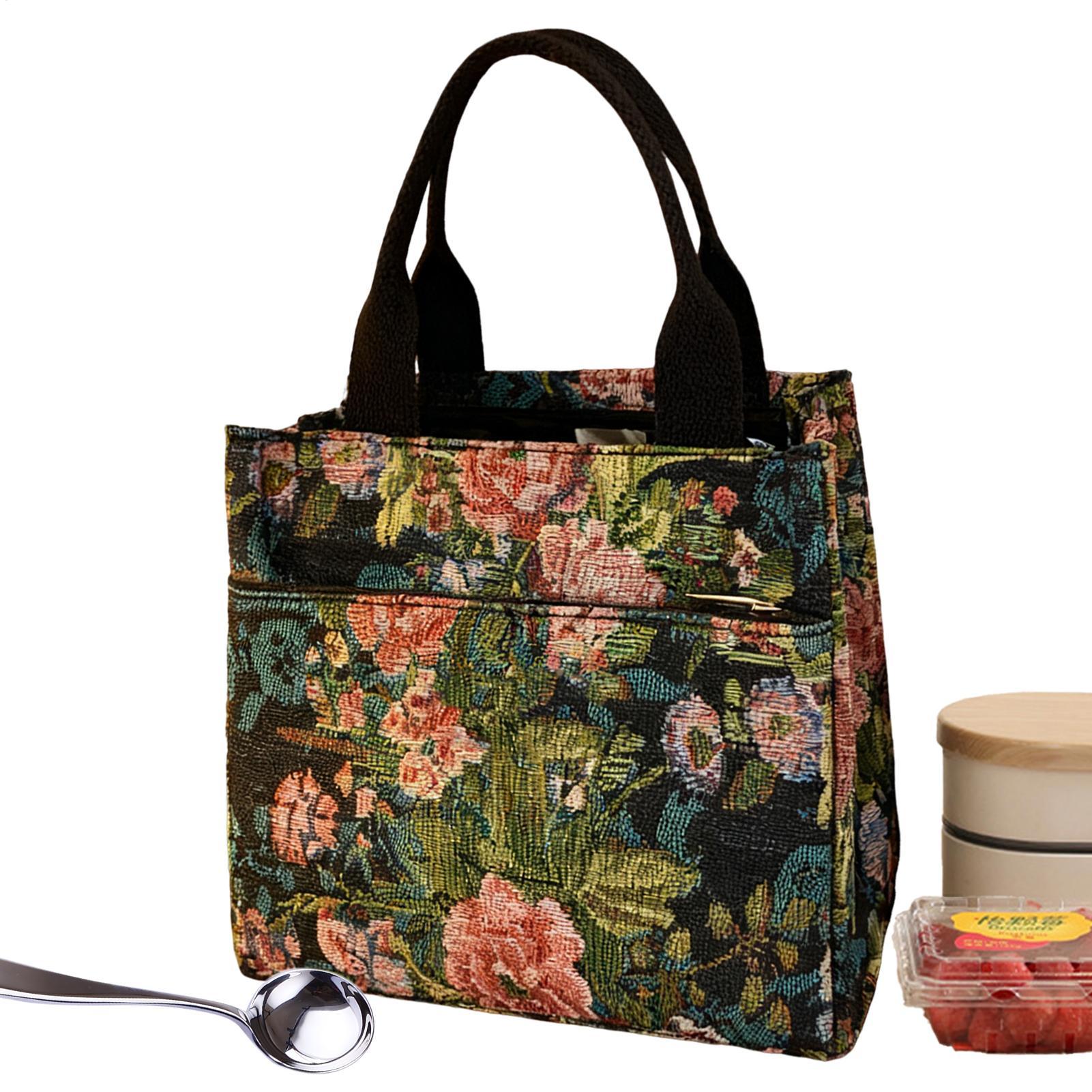 Saco de almoço isolado flor ti - Tote Bag Sublimation avaliação e preço