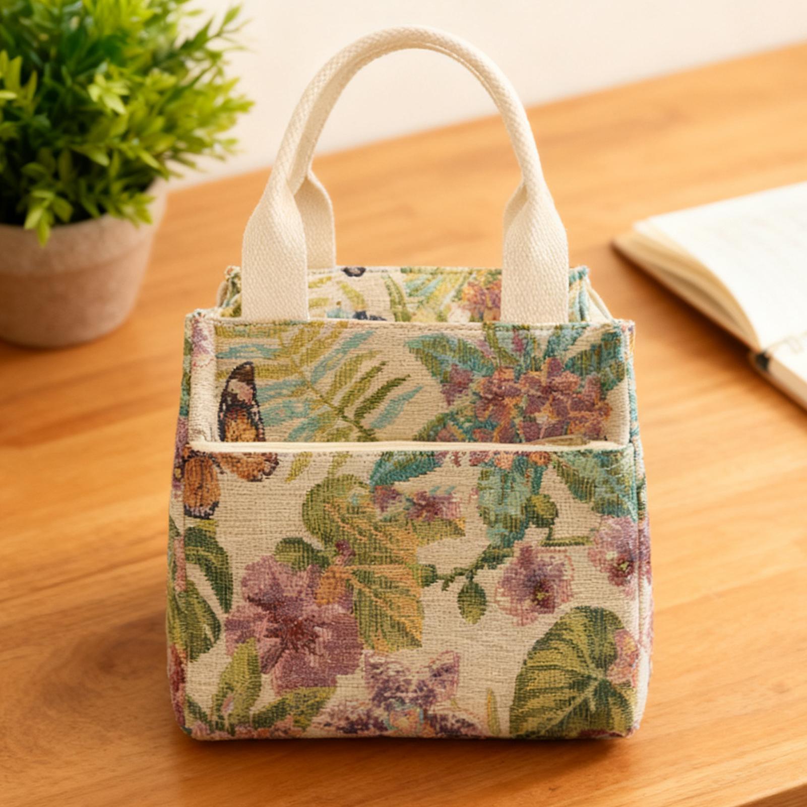 Saco de almoço isolado flor ti - Tote Bag Sublimation avaliação e preço
