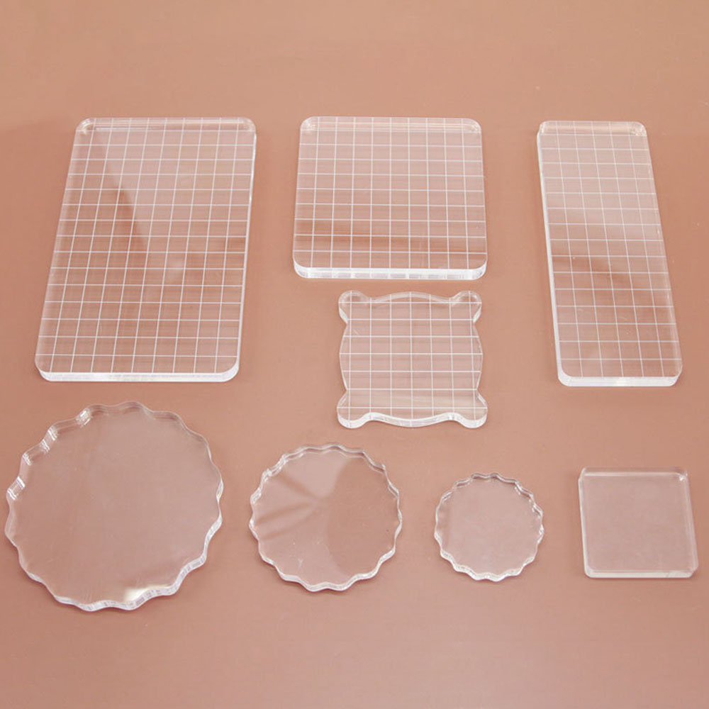 Bloco de carimbo acrílico tran - Photo Acrylic Block avaliação e preço