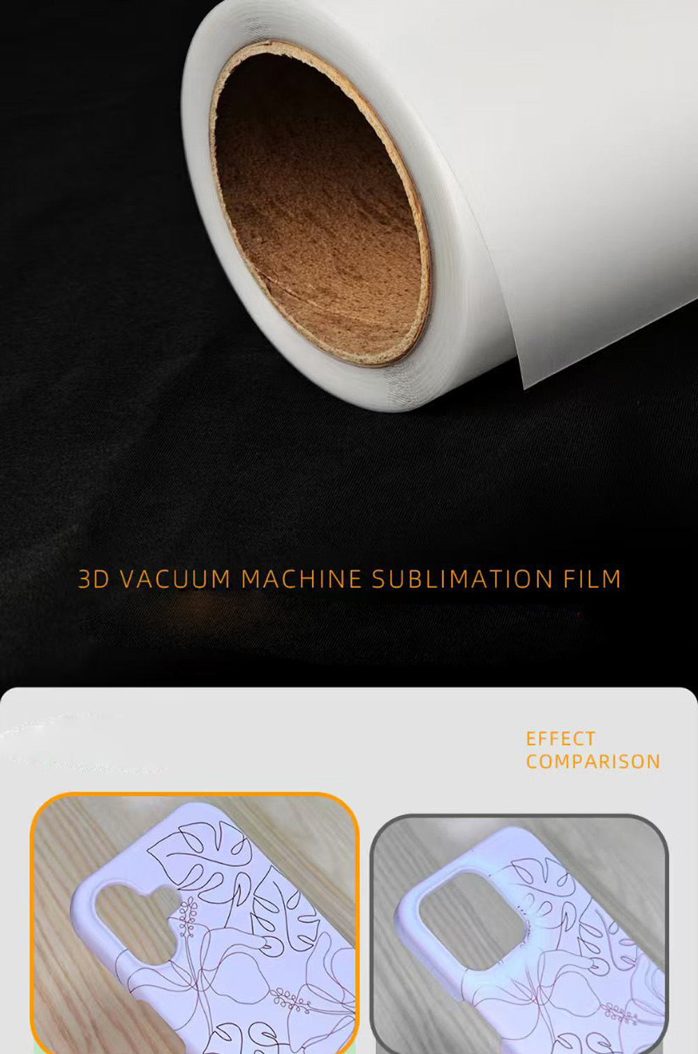 Fonlyu 420mm * 40mm rolo de pa - Phone Case Blank Print avaliação e preço