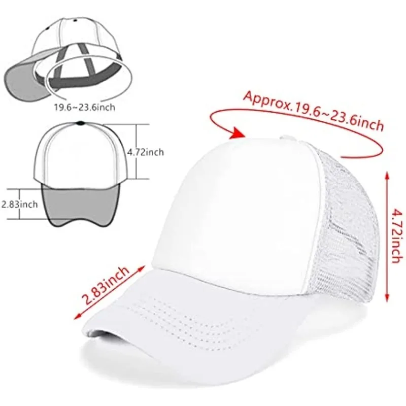 2 Peças/Lote Bonés de Sol para - Hat Sublimation Blank avaliação e preço