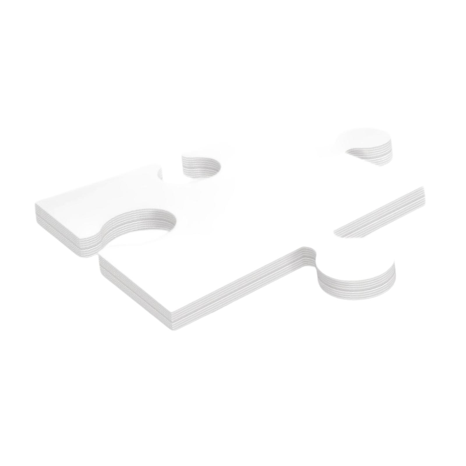 24x Quebra-Cabeças em Cartão B - Puzzle Blank White avaliação e preço