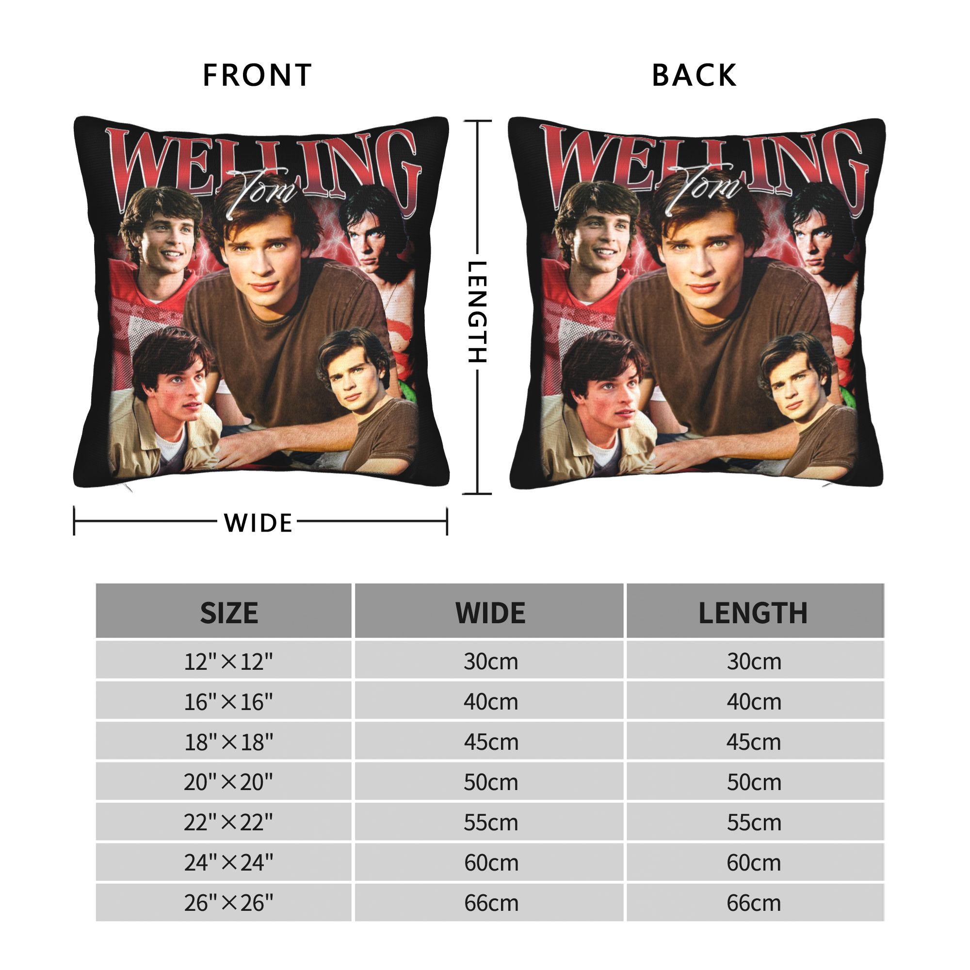 Vintage welling tom aquecida r - Pillow Cover Sublimation avaliação e preço