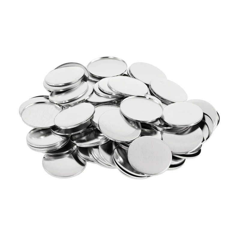 100 peças de botão de plástico - Button Badge Blank avaliação e preço