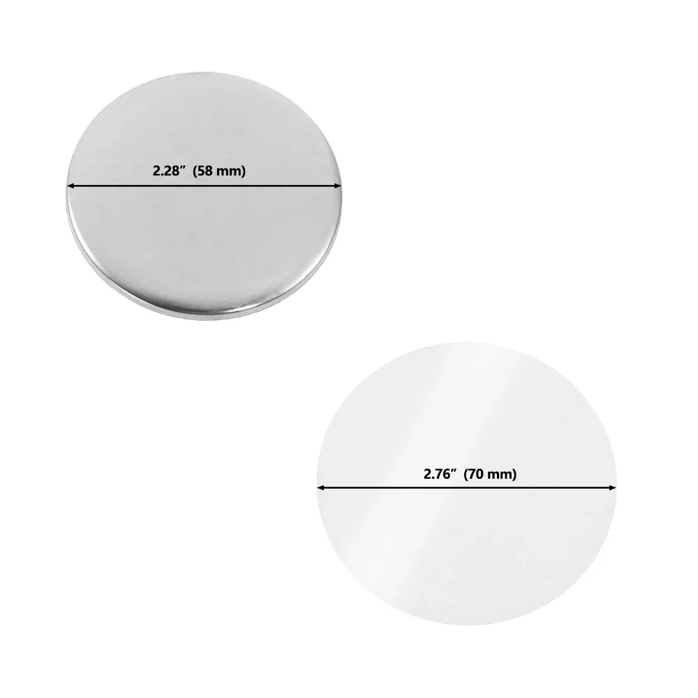 Button Maker Machine Parts, DI - Button Badge Blank avaliação e preço
