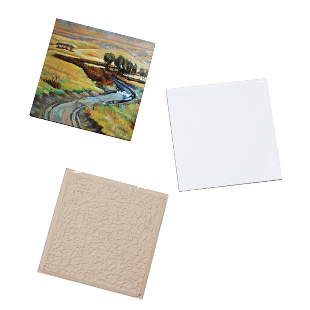 20 peças de Placas Quadradas B - Ceramic Tile Blank avaliação e preço
