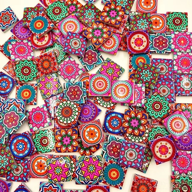 Mosaico Cerâmico com Estampa M - Ceramic Tile Blank avaliação e preço