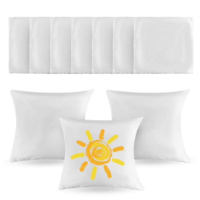 Capa de Almofada Branca Lisa 4 - Pillow Cover Sublimation avaliação e preço