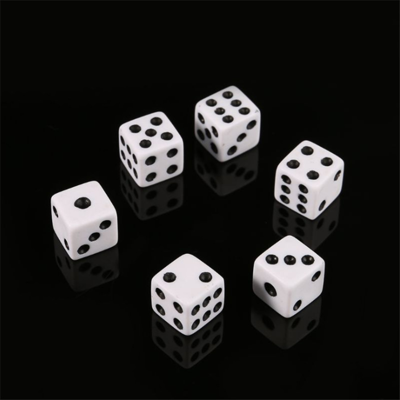 Square Point Dice para Criança - Puzzle Blank White avaliação e preço