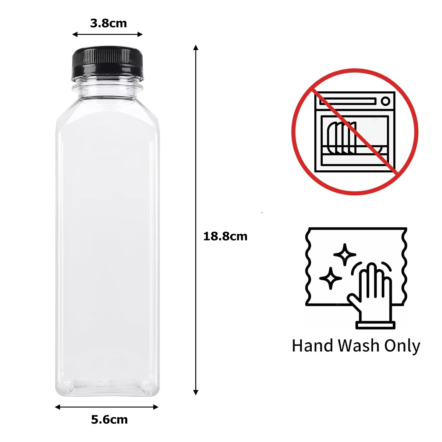 Garrafas de suco de 500ML com  - Water Bottle Blank avaliação e preço