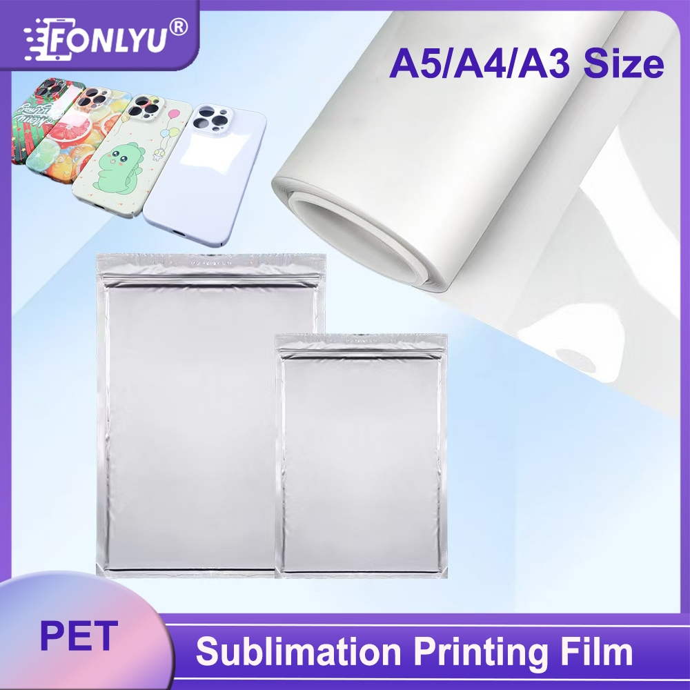 FONLYU 50pcs Filme em Branco 3 - Phone Case Blank Print avaliação e preço
