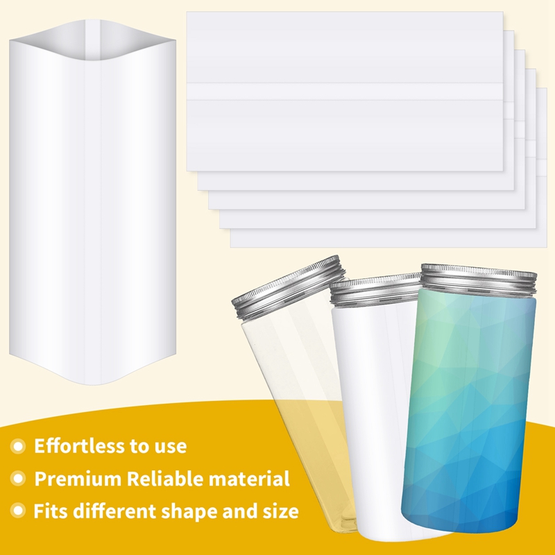 50/100 PCS Mangas de envoltóri - Sublimation Mug White avaliação e preço