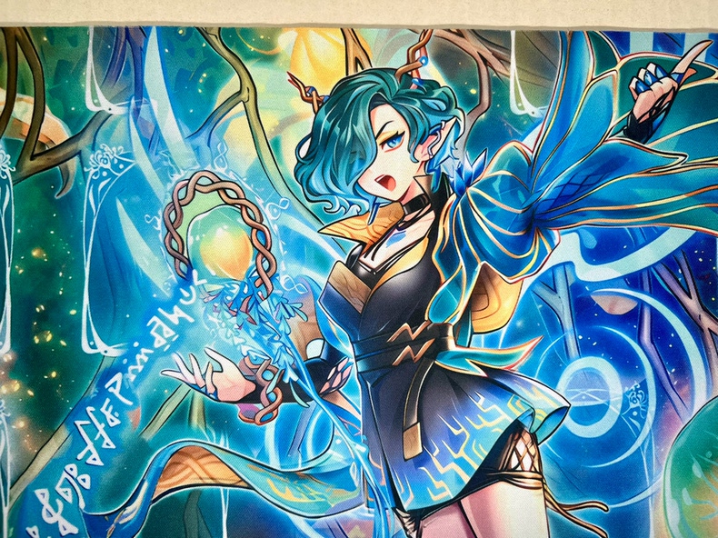 Yugioh Elfnote Tinia Play Mat  - Door Mat Blank avaliação e preço