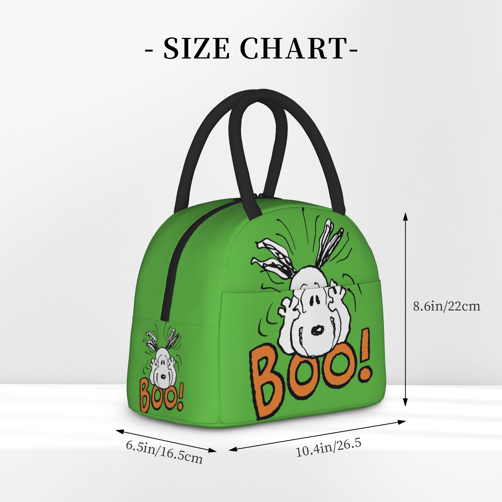Snoopy Boo Bolsa térmica isola - Tote Bag Sublimation avaliação e preço