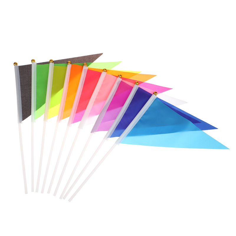 10 bandeiras triangulares colo - Yard Sign Blank avaliação e preço