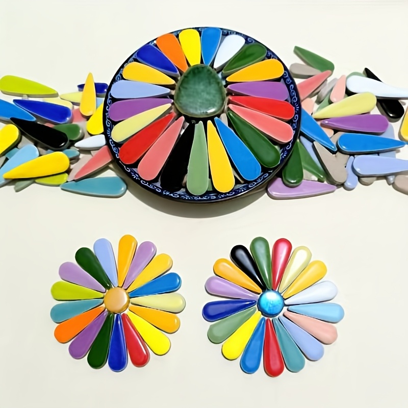 50g de Pastilhas de Cerâmica e - Ceramic Tile Blank avaliação e preço