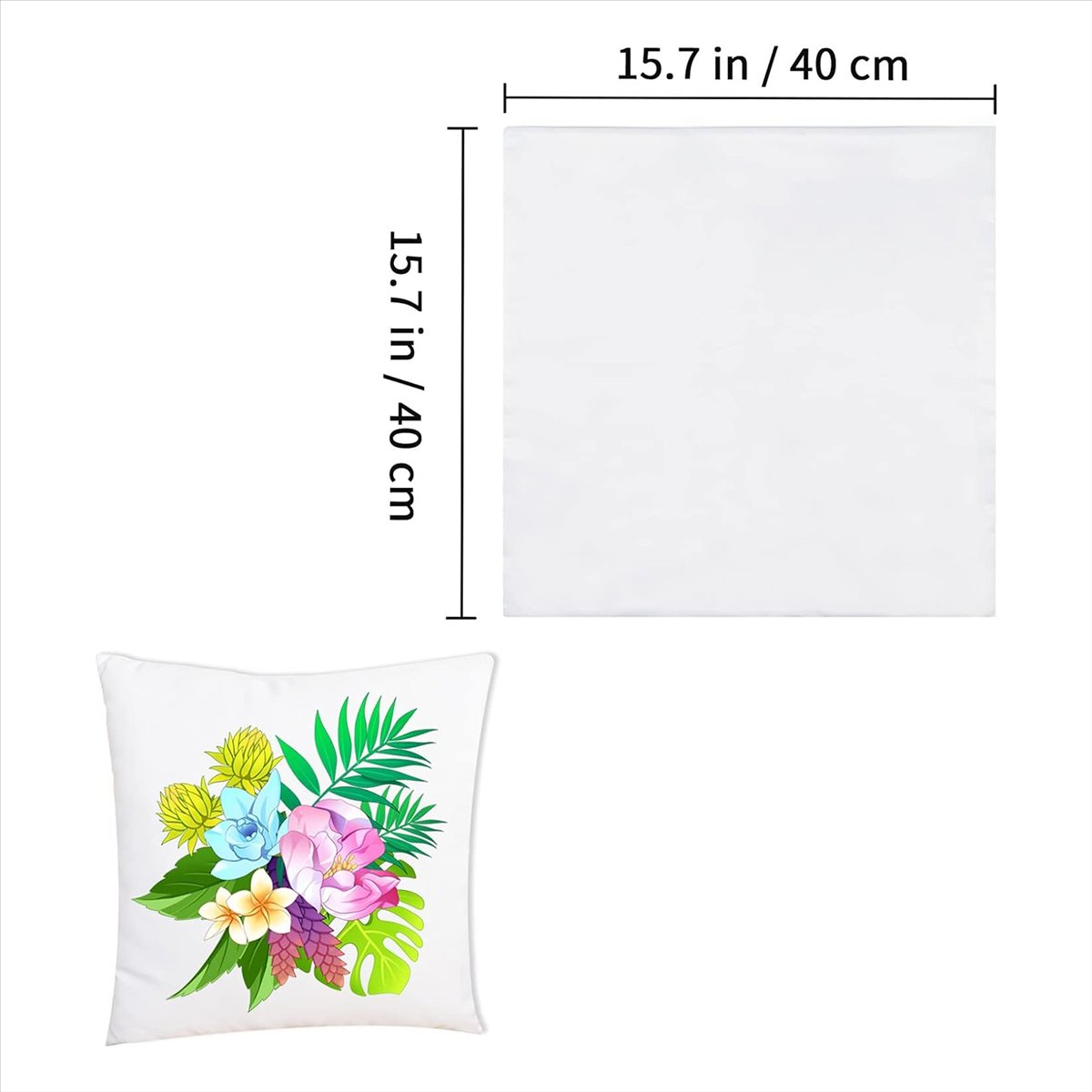 15 Peças de Capas de Almofada  - Pillow Cover Sublimation avaliação e preço