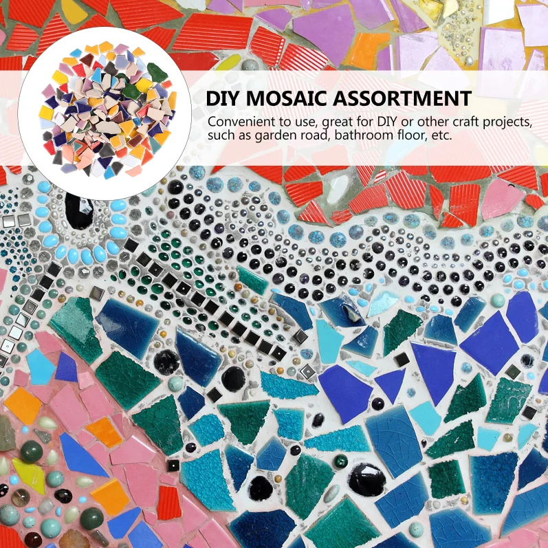Mosaicos de Porcelana 100g par - Ceramic Tile Blank avaliação e preço