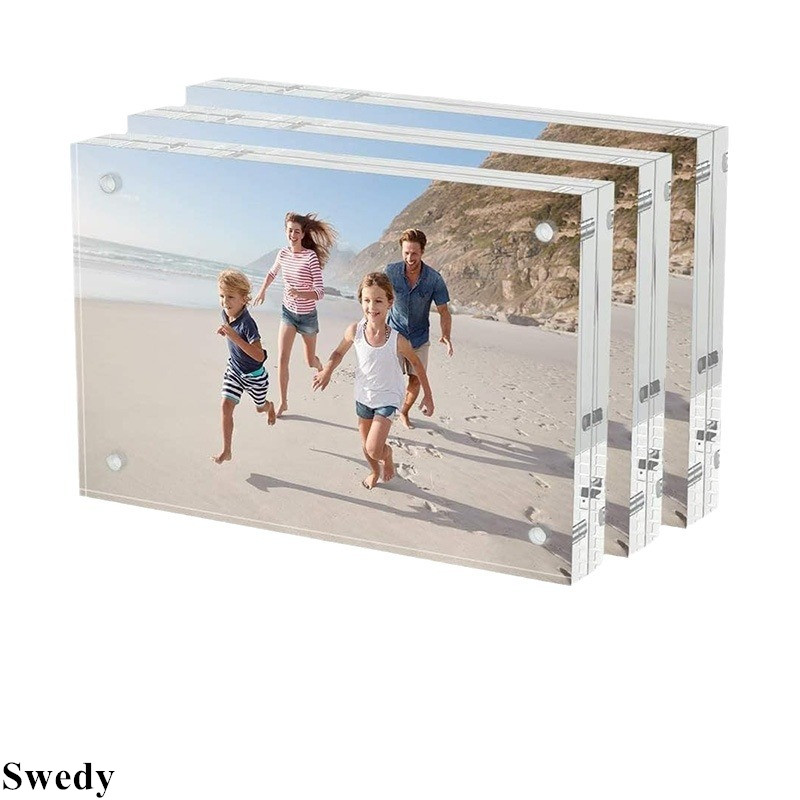 Suporte de sinal acrílico magn - Photo Acrylic Block avaliação e preço