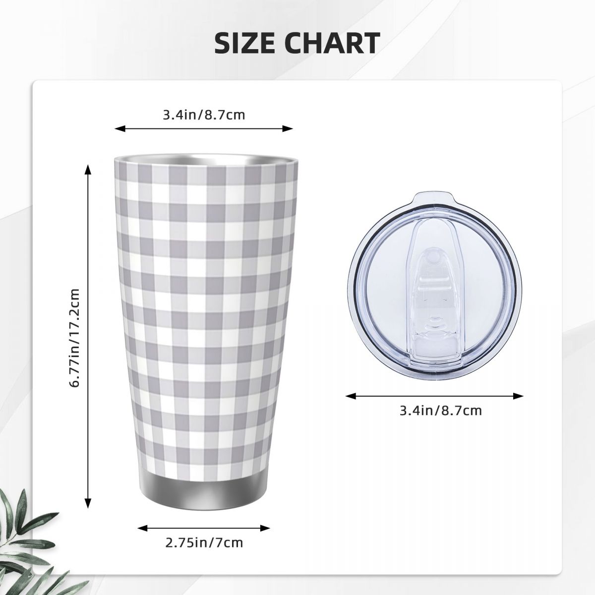 Copo de aço inoxidável de guin - Tumbler 20Oz White avaliação e preço