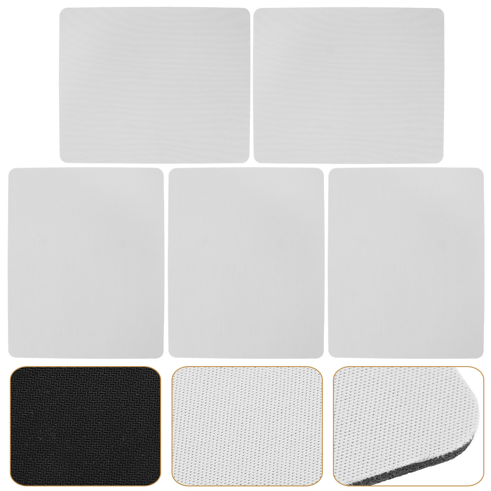 Kit com 5 Mouse Pads Sublimáve - Mouse Pad Blank Sublimation avaliação e preço