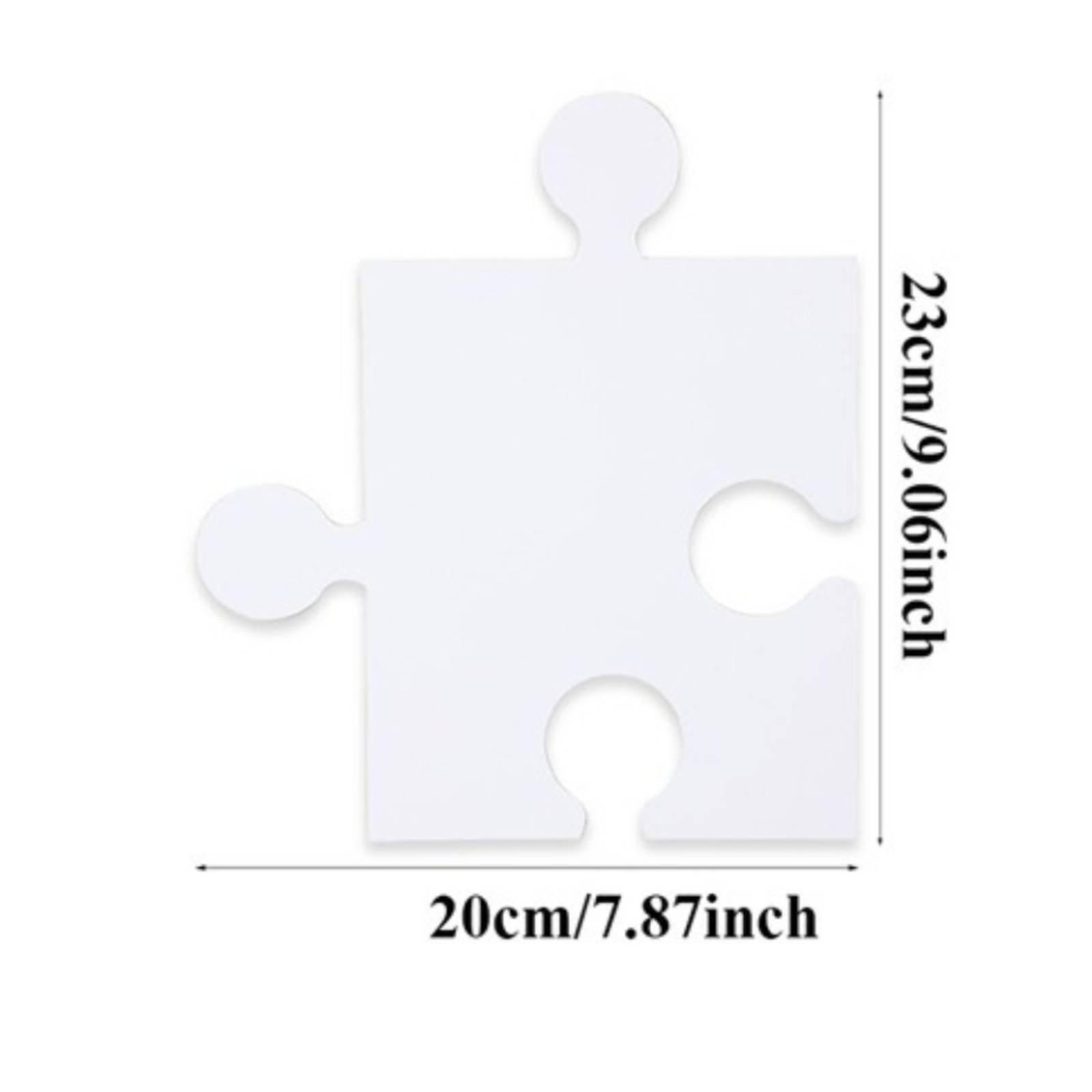 Cartões de Quebra-Cabeça DIY e - Puzzle Blank White avaliação e preço