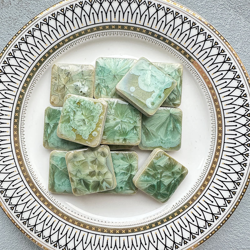 100g diy telhas de mosaico cer - Ceramic Tile Blank avaliação e preço